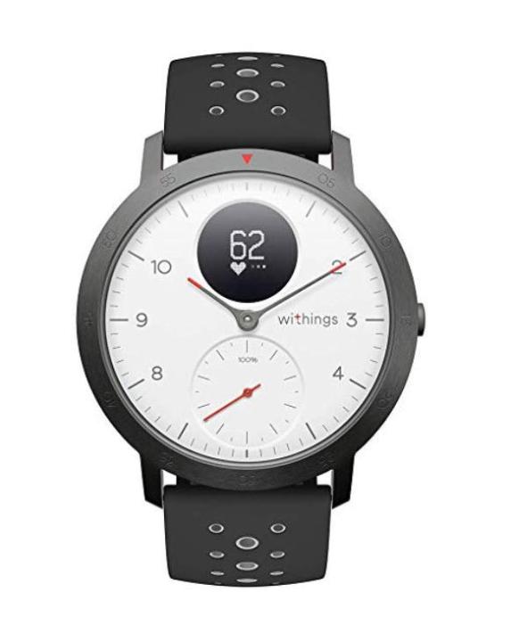 Withings Steel HR Sport Hybrid Smartwatch - Unisex 40mm White - สมาร์ทวอทช์ติดตามสุขภาพ