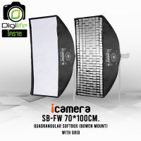 icamera Softbox SB-FW 70*100 cm. With Grid ( Bowen Mount ) ซอฟต์บ็อกซ์