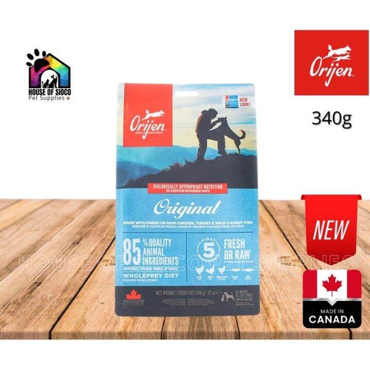 Orijen Original GrainFree for Dogs 340g Lazada PH