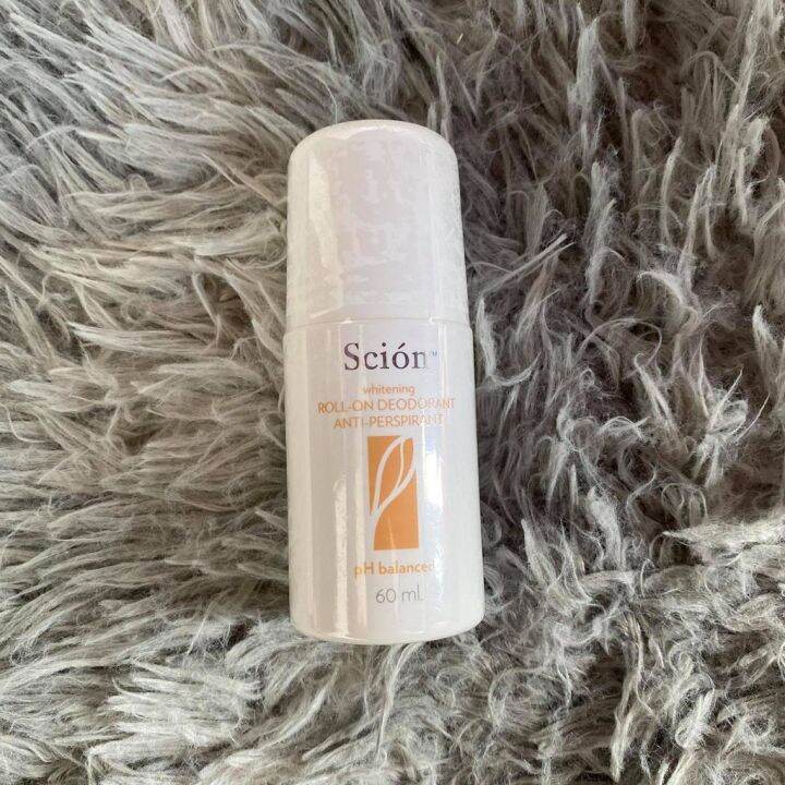 Scion® Roll On Deodorant pH Balanced 60 ml Lazada PH
