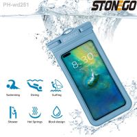 STONEGO Universal Mobile Phone Waterproof Bag Mobile Phone Case for Swimming Diving Outdoor Mobile Phone Waterproof Pouch