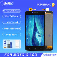 1PCS ทดสอบ4.5 สำหรับ Moto XT1033 Lcd Touch Screen Digitizer XT1032 XT1033สำหรับ Moto G จอแสดงผลกลางกรอบ