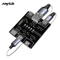 ANYTEK เครื่องทดสอบเครื่องมือตรวจสอบเร็วสำหรับ Iphone Usb สำหรับระบบแอนดรอยด์ Type C การบำรุงรักษา Papan Ujian สายข้อมูล