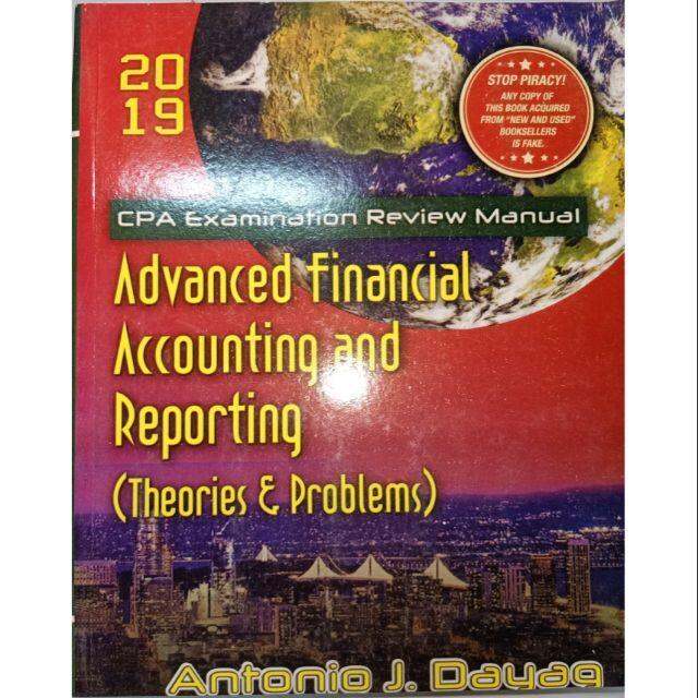 Original Advanced Financial Accounting and Reporting by Dayag (Prac 2