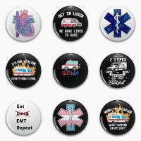 【CC】 Ems Paramedic Emt Anatomical In Loser Soft Pin Customizable Brooch Jewelry Badge