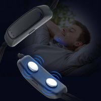 Electric Anti Snoring Device Household Breathing Corrector Sleep Intelligent Corrects Snoring USB Charging