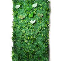 40cm x60cm Decorative Wall Artificial Plant Grass Lawn Mat Greenery Panel Decor Fence Carpet Real Touch Moss