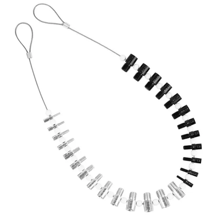 Nut and Bolt Thread Tester Portable Bolt Nut Screw Measuring Tool 14