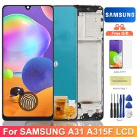 A31 A315 A315F Display Screen Replacement, For Samsung Galaxy A31 A315 LCD Display Touch Screen Digitizer Assembly With Frame