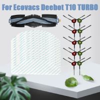 23Pcs Replacement Spare Parts for Ecovacs Deebot T10 Vacuum Cleaner Washable Main Side Brushes Mop Cloth Floor Cleaning