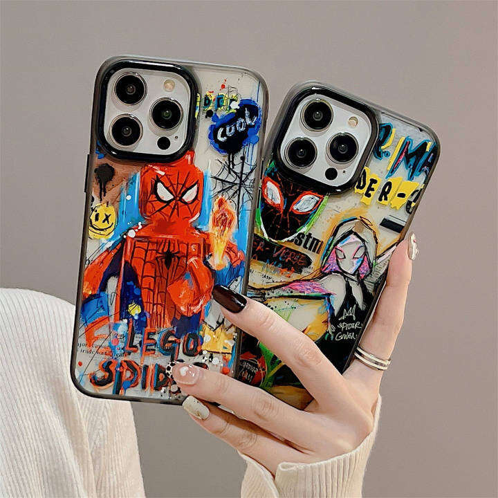 เคสที่วางฝาครอบโทรศัพท์หรูหราแบบคลาสสิกความรู้สึกสูงสามารถใช้ได้กับ-apple-มือถือ-phone14-13-12-11-pro-max-เคสกันกระแทกที่จับไอโฟนโทรศัพท์มือถือ