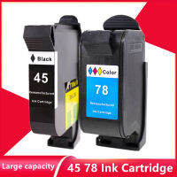 ตลับหมึกที่รองรับสำหรับ HP 45 78 Deskjet 1220c 3820 3822 6122 6127 930c 932c 940c 950c เครื่องพิมพ์สำหรับสำหรับ HP78