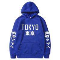 Tokyo Letter Graphic Printing Hoodies New Fashion Hip Hop Unisex Sweatshirt Harajuku Casual Autumn Winter Man/Woman Pullover Size Xxs-4Xl