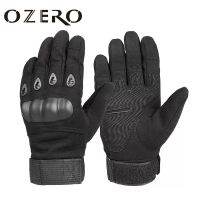 OZERO นันทนาการกลางแจ้ง S Gants ทหารยุทธวิธี S เต็มนิ้วระบายอากาศรถจักรยานยนต์วิบากถ่ายภาพการล่าสัตว์ S