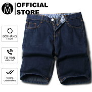 Quần short jeans nam màu xanh đen Q393 MĐ