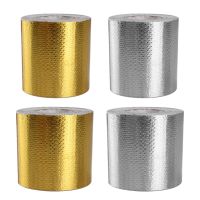 ✻₪ Aluminum Foil Thermal Barrier Tape Heat Reflective Adhesive Heat Shielding High Temperature Bandage Tape Thermal Barrier Tape