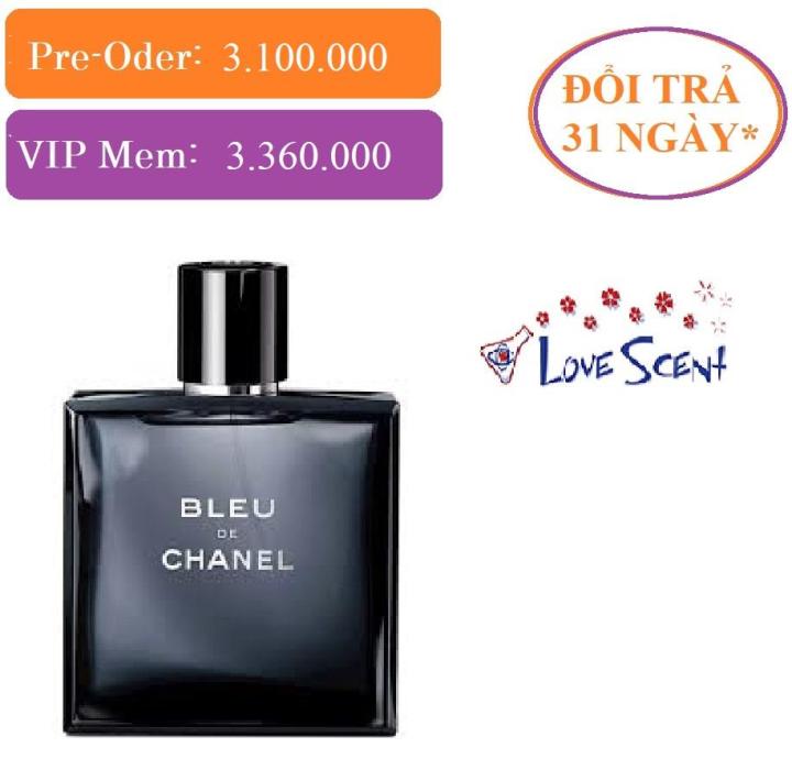 HCM]Bleu De Chanel Bleu Pour Homme EDP For Men-Đổi trả 31 ngày 