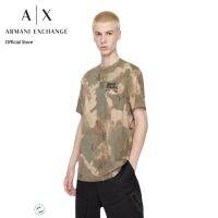 AX Armani Exchange เสื้อยืดผู้ชาย รุ่น 6LZTFHZJ8EZ2812 - สี DESERT CAMOU AO