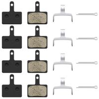 4 Pairs MTB Bicycle Resin Disc Brake Pads For Shimano B01S M525 M515 T615 T675 M505 M495 M486 M485 M475 M465 M447 M446 M445 M416