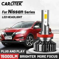 H7 H4 H11 Led Headlight 6000K High Power 9006 9005 H8 Car Light Auto Lamps HB4 HB3 Bulbs Turbo For Nissan Qashqai CARLITEK Juke