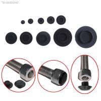 ▫ 10PCS M5-24 Practical Black Hex Socket Fasteners Screws Covers Caps Allen Bolt Screw Nut Round Head Cover Cap Protector