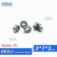 ♦▬☃ [CM683ZZ-P0]Free Shipping 10pcs minisize ball bearing inner 3mm 683ZZ L-730 618/3ZZ ball bearing 3x7x3