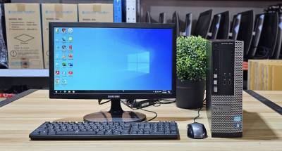 คอมพิวเตอร์มือสอง ครบชุด DELL optiplex Core i5  4- 8gb พร้อมส่งทันที