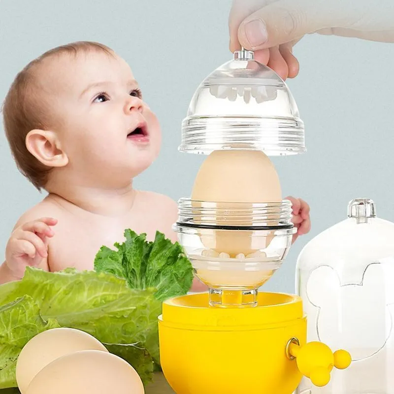 Bestoso Manual Egg Yolk Mixer Egg Homogenizer Golden Egg Maker Egg Spinner  Egg Scrambler