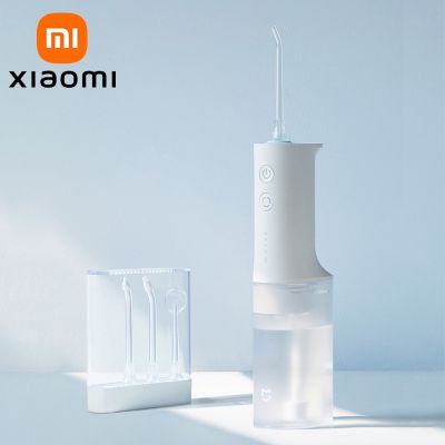 Xiaomi Mijia อุปกรณ์ทันตกรรม ไหมขัดฟัน แบบพกพา สําหรับทําความสะอาดช่องปาก