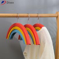 DISSO สีรุ้งรุ้ง ที่แขวนสายรุ้ง พร้อมคลิปหนีบ รับน้ำหนักได้มาก ที่แขวนไร้รอย ใช้งานได้หลากหลาย หมุนได้หมุนได้ ราวแขวนผ้าแบบหมุนได้ บ้านในบ้าน