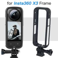 KNQ12 สำหรับ Insta360หนึ่ง X2 สกรู1/4 ปลอกหุ้มแข็ง ป้องกันการกระแทก อะแดปเตอร์ขาตั้งกล้อง ป้องกันการตก สำหรับ Insta360 RIG FRAME เคสป้องกันสำหรับ Insta360 สำหรับกรอบป้องกัน Insta360 เคสกรอบกล้องแอคชั่น