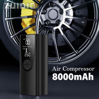 6000มิลลิแอมป์ชั่วโมง12โวลต์150PSI แบบชาร์จรถเครื่องอัดอากาศไฟฟ้าไร้สายยาง I Nflator ปั๊มสำหรับรถจักรยานยนต์จักรยานอัตโนมัติยางลูก