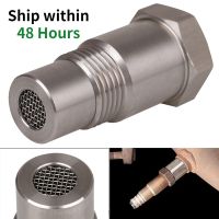 【hot】 Universal Extension Filter Oxygen O2 Sensor Connector Extender Spacer Internal Thread M18x1.5 Stainless Steel Adapter Auto Parts