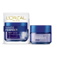 ? LOrael Paris Whte Perfect NIGHT Cream Whtening + Even tone 50 ML. [ราคาถูกที่สุด ลดเฉพาะวันนี้]