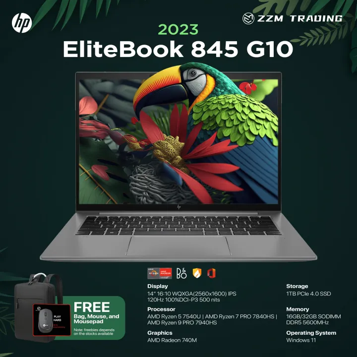 PRE ORDER HP EliteBook 845 G10 A 2023 AMD Ryzen 5/7/9