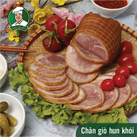 Chỉ giao hcm & hà nội chân giò hun khói 400g ông già ika - ảnh sản phẩm 3