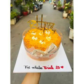 Bánh Bông Lan Trứng Muối Sinh Nhật BK-278 - Anh Khoa Bakery