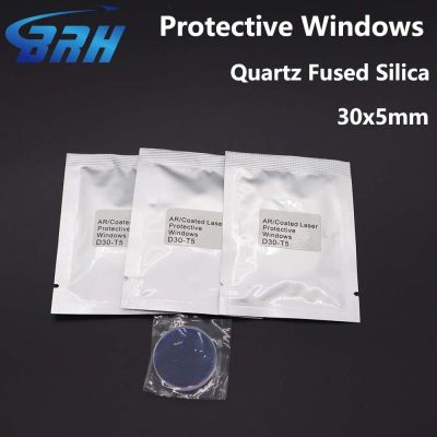 BRH Wsx/previtec ไฟเบอร์เลเซอร์ปกป้องเลนส์กระจก/ป้องกัน Windows 30*5Mm ซิลิก้า P0795-1201-00001ผสม