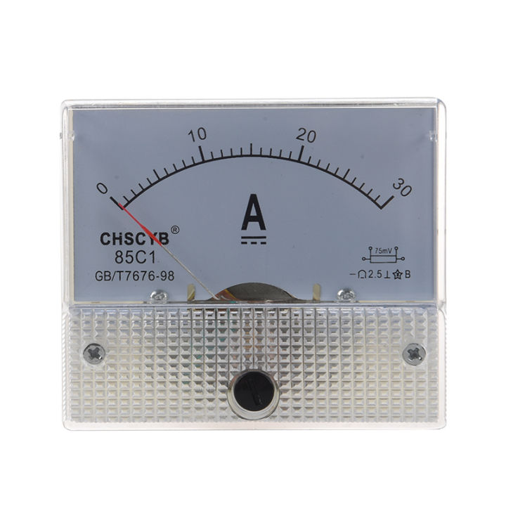 85C1 Fine Tuning Dial Analog Voltage Panel Meter Voltmeter DC 0-1V