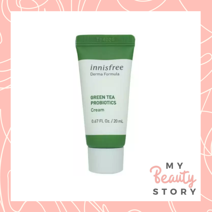 Innisfree Derma Formula Green Tea Probiotics Cream 10ml Lazada PH