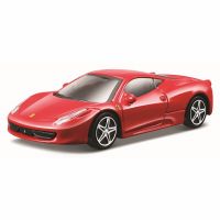 Bburago 1:43 Scale Ferrari 458 ITALIA Alloy Luxury Vehicle Diecast Pull Back Cars Model Toy Collection Gift Die-Cast Vehicles