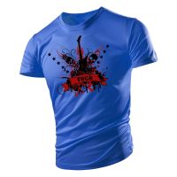 Adult Quick Dry Sports Teen Japanese Anime Skeleton Horror Violent Mens 2D Printing Tshirt 100% cotton T-shirt