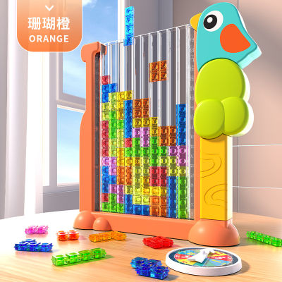 นกหัวขวาน Tetris ของเล่น 3D สามมิติ Jenga ของเล่นปริศนาการศึกษาปฐมวัย