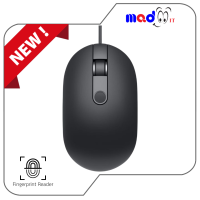 เม้าส์ DELL ระบบสแกนนิ้วมือ ของแท้!!100% Dell Wired Mouse with Fingerprint Reader - MS819