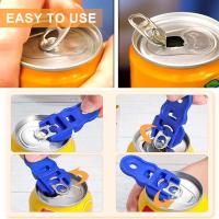 Color Manual Easy Can Opener, Premium Plastic Shields Tab Openers, Leakproof Soda Can Lids Soda Can Cover