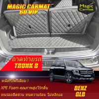 Benz W247 GLB 2020-รุ่นปัจจุบัน Trunk B  (เฉพาะถาดท้ายรถแบบ B 3ชิ้น ) ถาดท้ายรถ ฺBenz W247 GLB200 พรม6D 2020 2021 2022 2023 2024 2025 2026 2027 รุ่นปัจจุบัน พรม6D VIP Magic Carmat