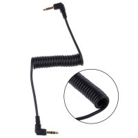 [Sold at a low price]Coiled audio cable jack right angle 90 degree 3.5mm jack aux cord cable
