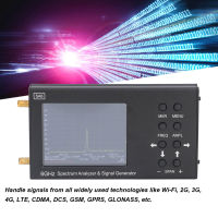 Vector Network Analyzer Real Time Display 3.2in Touch Screen Spectrum Analyzer SA6 with Cable for Repair Work