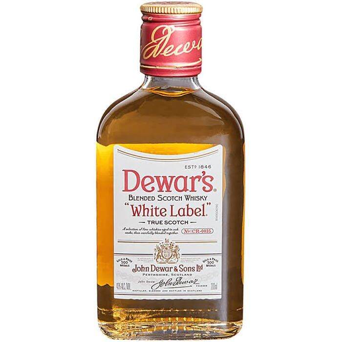 DEWARS BLENDED SCOTCH WHISKY WHITE LABEL 200ML Lazada Singapore