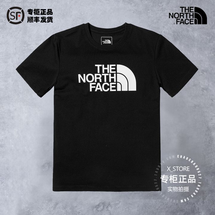 thenorthfaceetooth-23ใหม่ฤดูใบไม้ผลิและฤดูร้อนฤดูใบไม้ผลิผู้ชายโลโก้กลางแจ้งคลาสสิก7wci-เสื้อยืดผ้าฝ้ายแขนสั้น